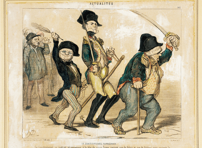  奥诺雷·杜米埃 Honore Daumier ——拿破仑宪法